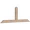 Ekena Millwork Portland Smooth Timber Gable Bracket, Douglas Fir, 84"W x 31"H x 3 1/2"D x 5 1/2"F, 9/12 Pitch GBW084X31X0406POR00SDF - alternate 5